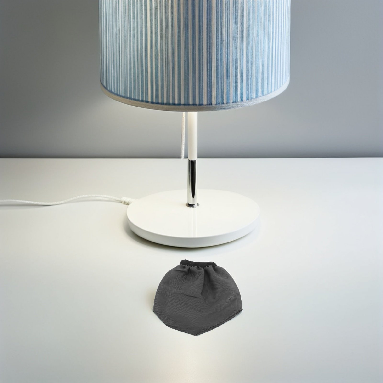 Baby Nursery Light Shade - Baby Lamp Shade Cover Dark Grey