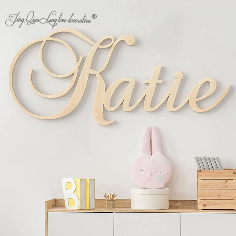 Custom Wooden Name Sign for Ba - огляд і ціна Baby Nursery Name Letters