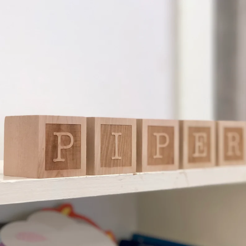 1pc A-Z Personalized Wood Name - огляд і ціна Baby Nursery Name Letters