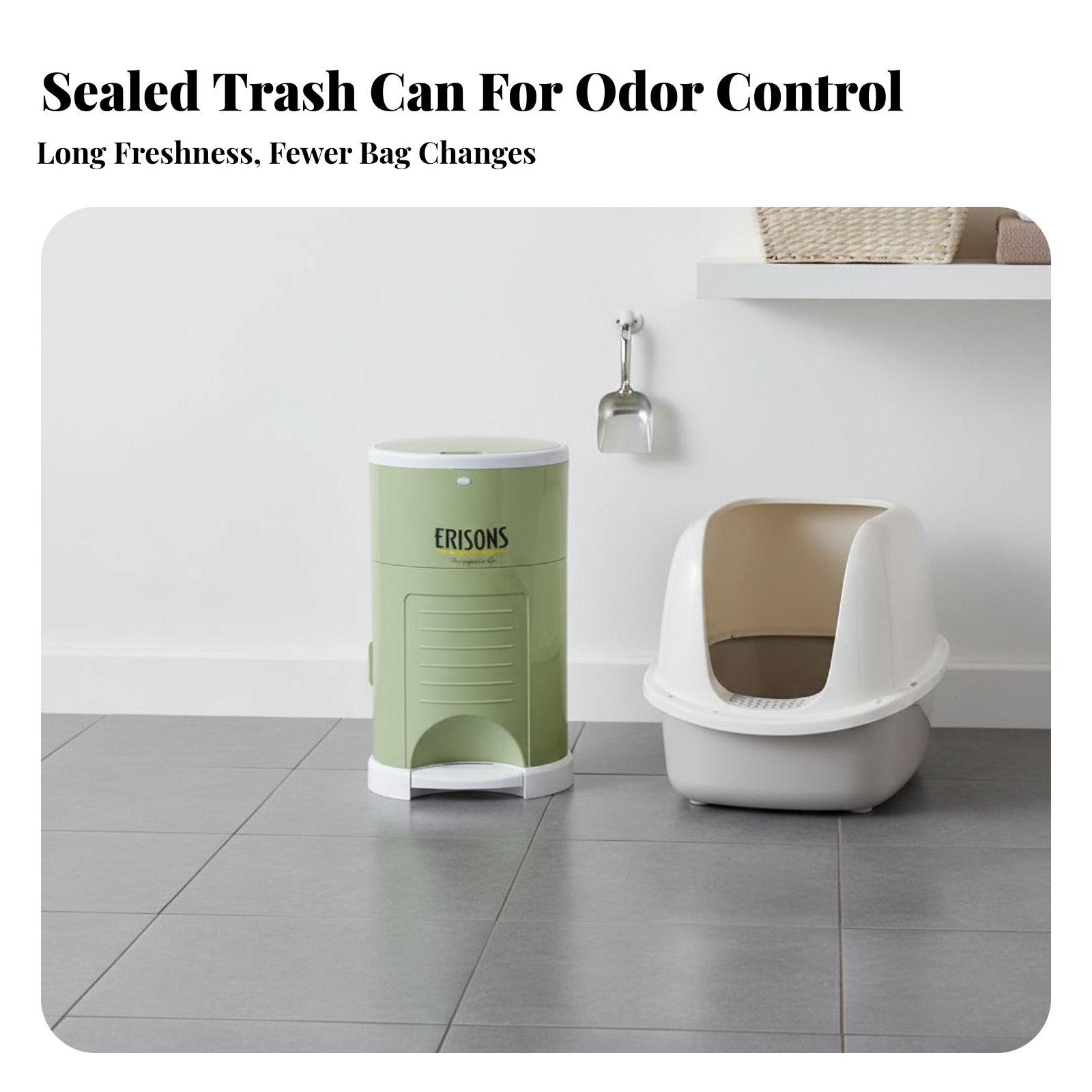 Odor-Blocking Diaper Pail Trip - огляд і ціна Diaper Pail Odor