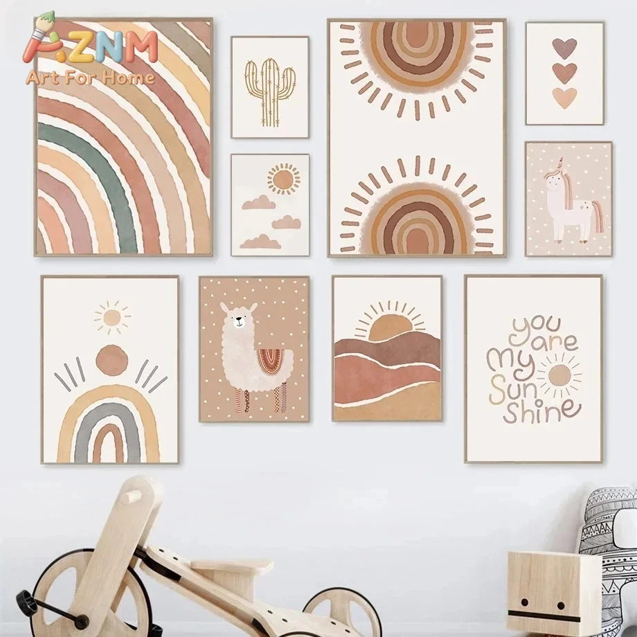 AZNM Boho Neutral Baby Nursery - огляд і ціна Baby Nursery You Are My Sunshine