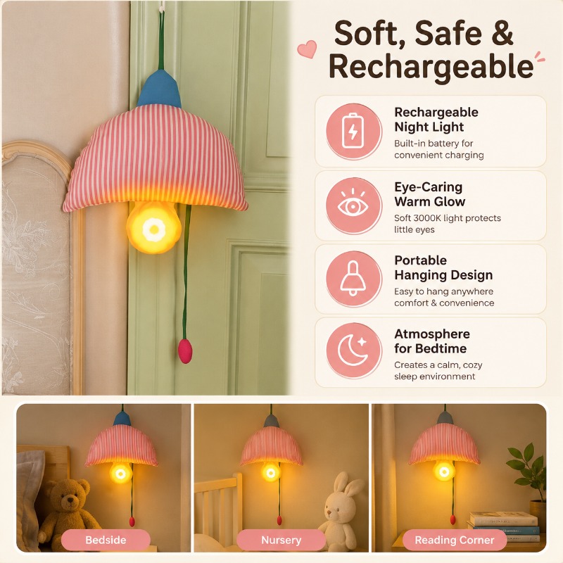 Rechargeable Hanging Night Lig - огляд і ціна Baby Nursery Light Shade
