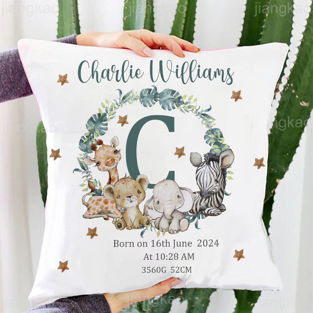 Personalized Safari Animal wit - огляд і ціна Baby Nursery Name Letters