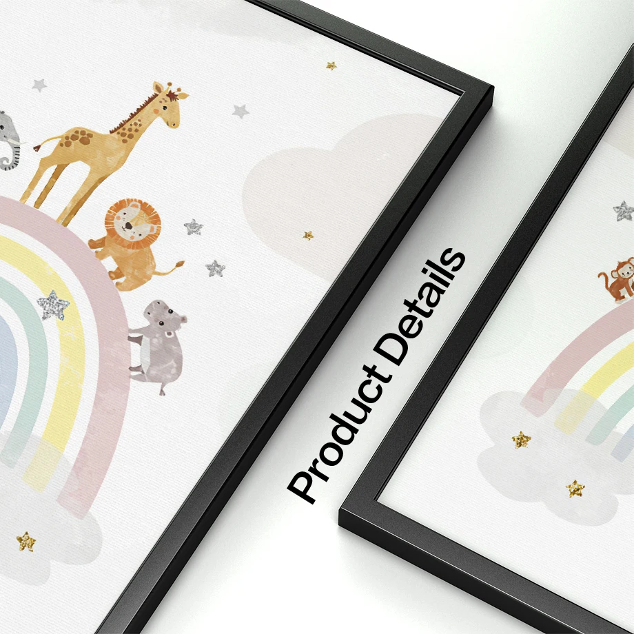 Giraffe Elephant Hot Balloon S - огляд і ціна Baby Nursery Pictures