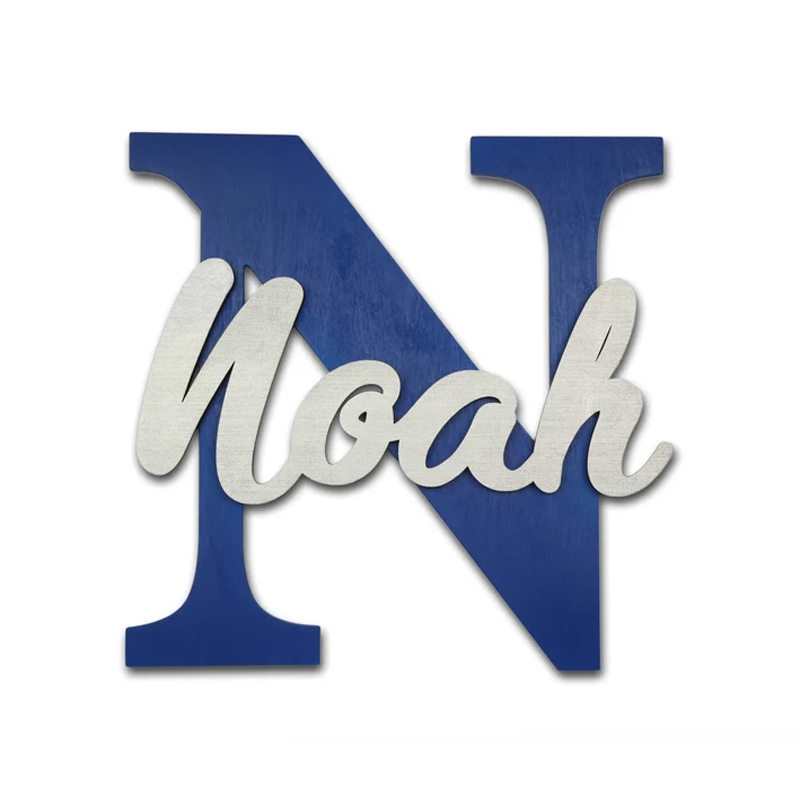Wooden Letters, Baby Nursery W - огляд і ціна Baby Nursery Name Letters