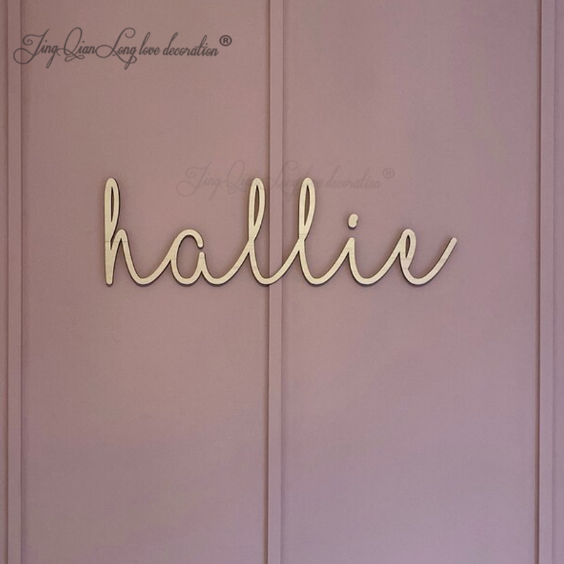 Custom Decorative Wooden Sign  - огляд і ціна Baby Nursery Name Letters