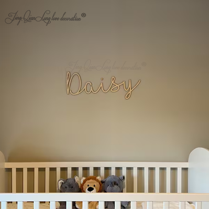 Custom Decorative Wooden Sign  - огляд і ціна Baby Nursery Name Letters