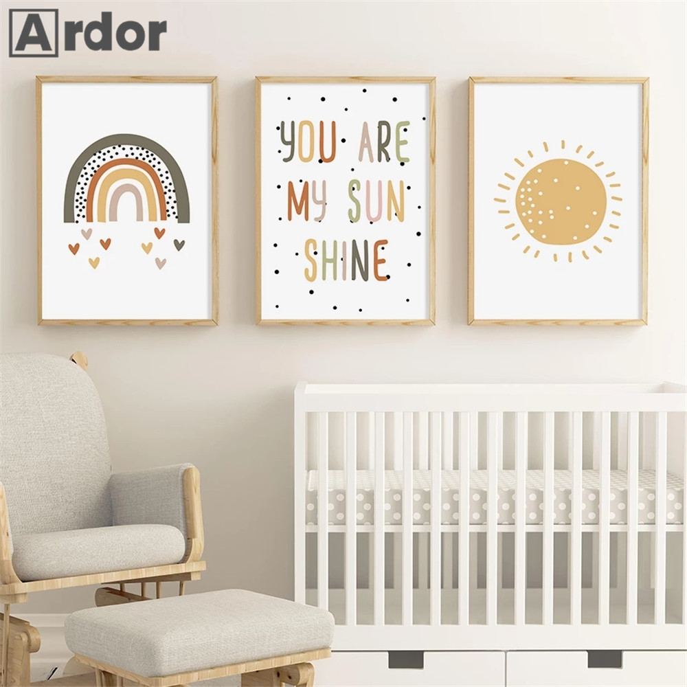 Nursery Wall Prints You Are My - огляд і ціна Baby Nursery You Are My Sunshine