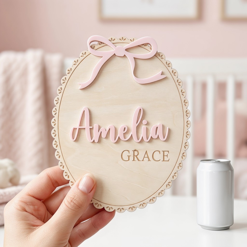 1Pc Custom Bow Lace Edge Baby  - огляд і ціна Baby Nursery