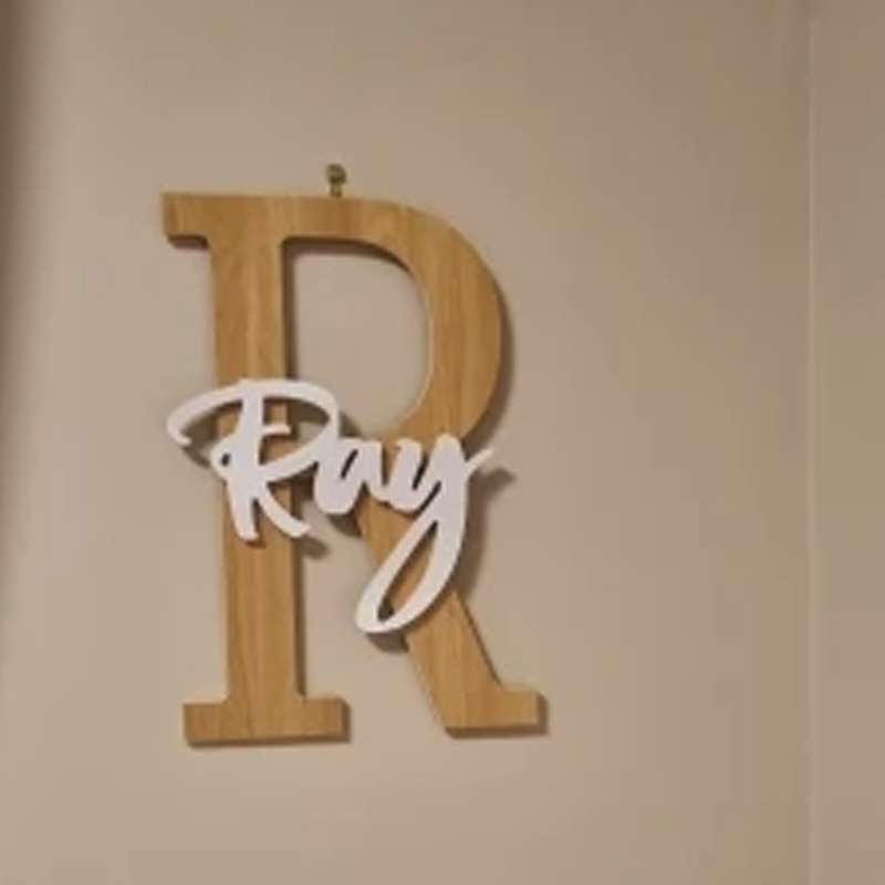 Custom Wooden Name Sign  Baby  - огляд і ціна Baby Nursery Name Letters