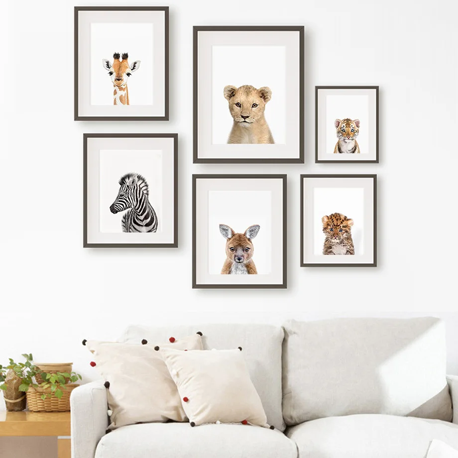 1pc frameless Canvas Painting  - огляд і ціна Baby Nursery Pictures