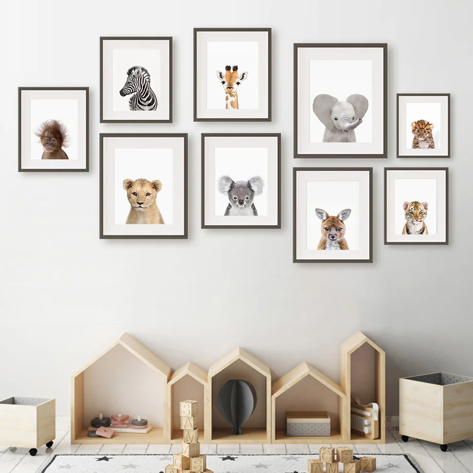 1pc frameless Canvas Painting  - огляд і ціна Baby Nursery Pictures