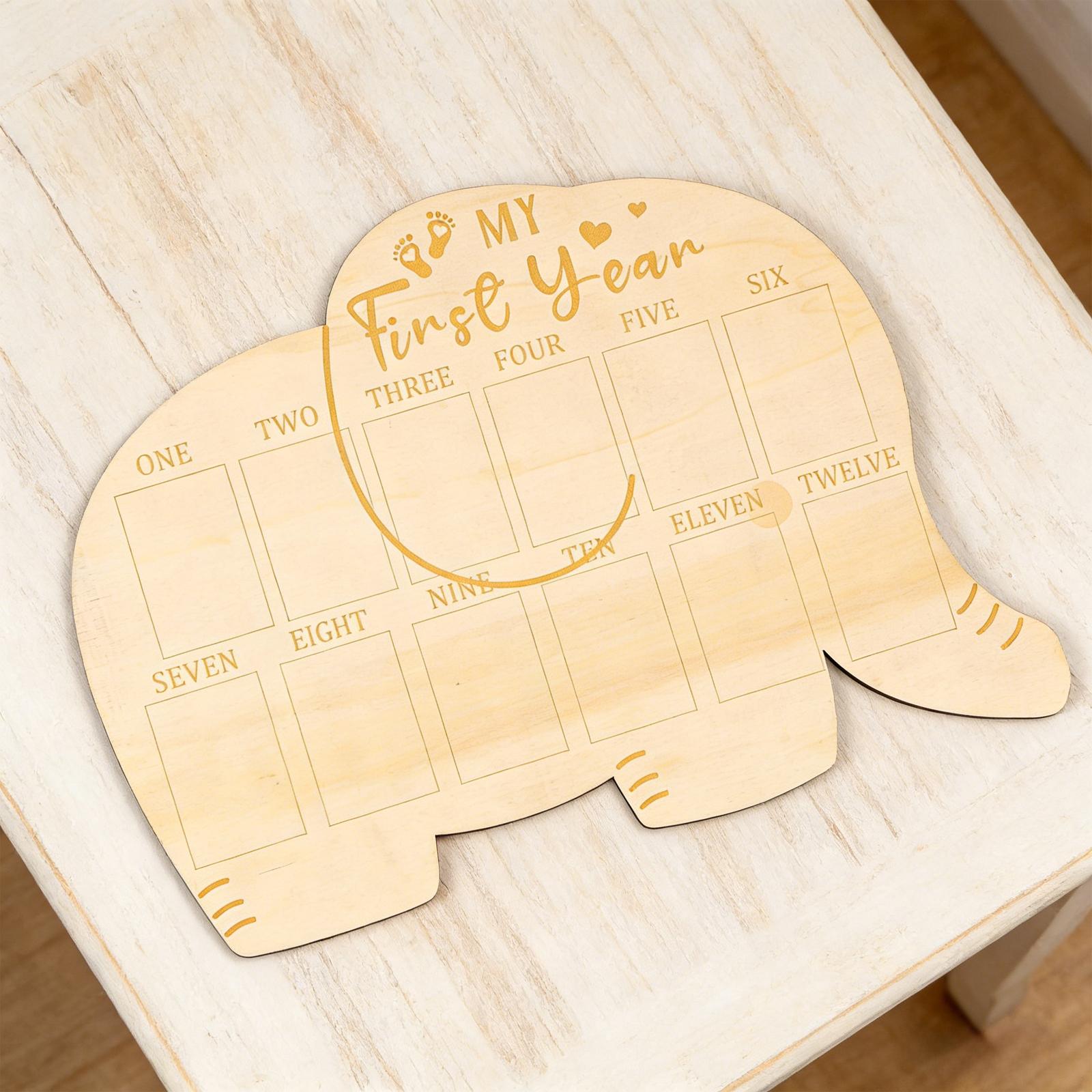 Baby Photo Board Wood Frame Tw - огляд і ціна Baby Nursery Picture Frames