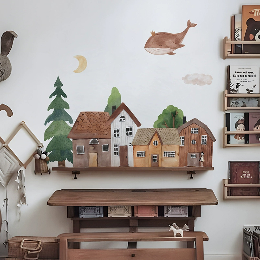 Fabric Cartoon Forest Vintage  - огляд і ціна Baby Nursery Vintage