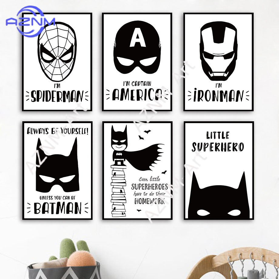 Wall Art Canvas Painting Bat C - огляд і ціна Baby Nursery Pictures