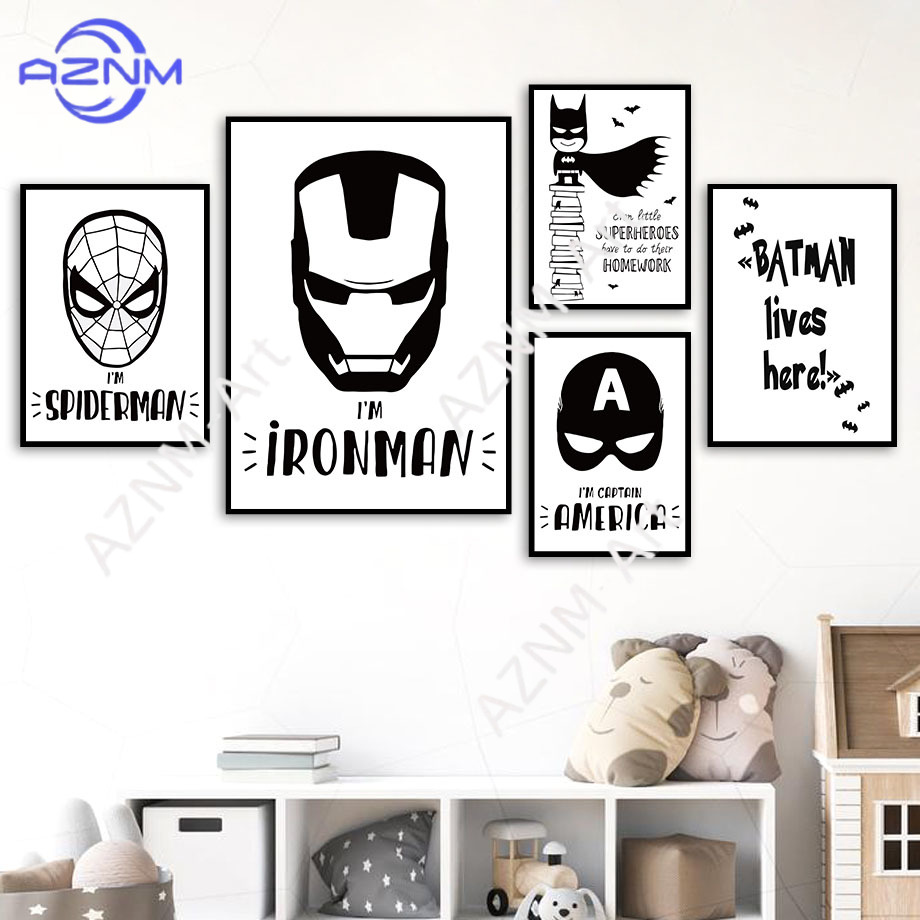 Wall Art Canvas Painting Bat C - огляд і ціна Baby Nursery Pictures