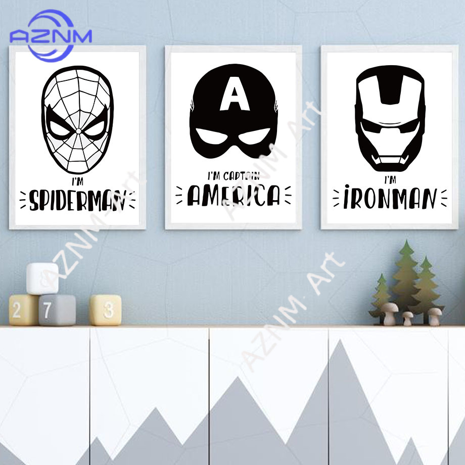 Wall Art Canvas Painting Bat C - огляд і ціна Baby Nursery Pictures
