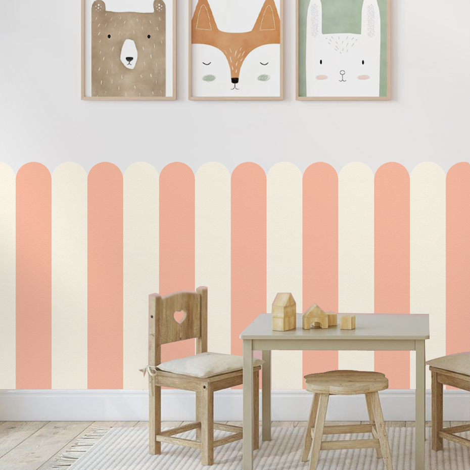Multicolor Vertical Striped Ar - огляд і ціна Baby Nursery Pictures