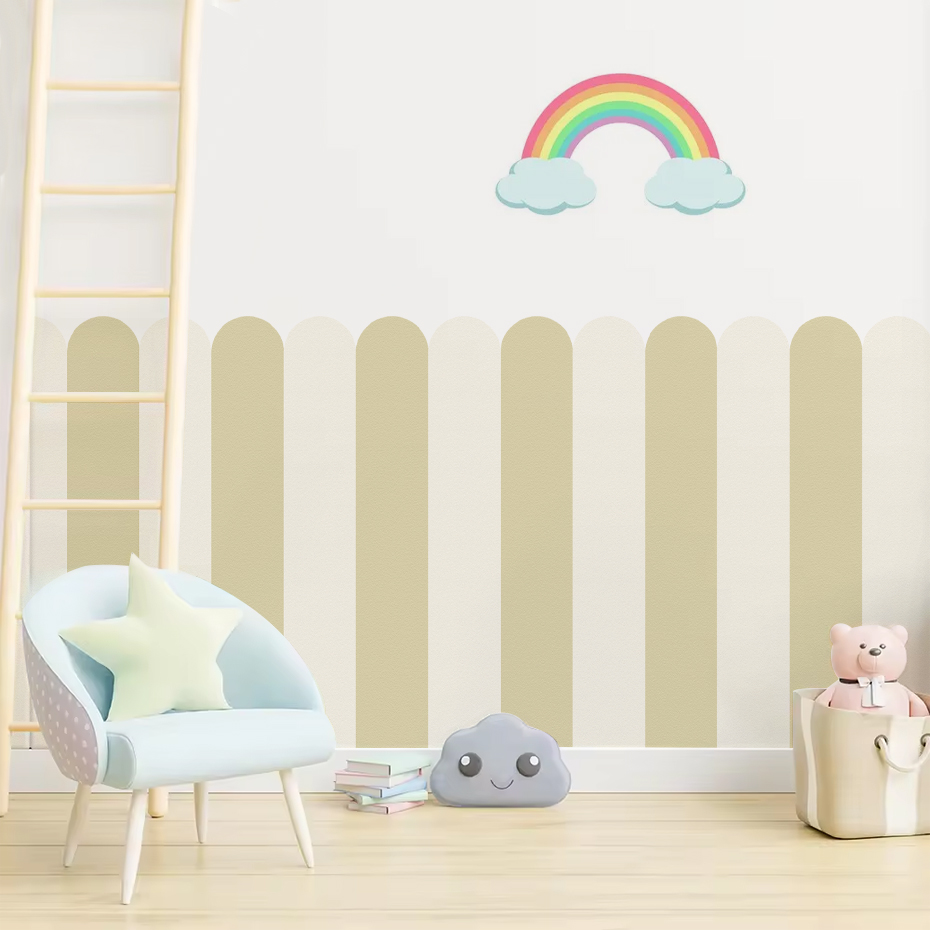 Multicolor Vertical Striped Ar - огляд і ціна Baby Nursery Pictures